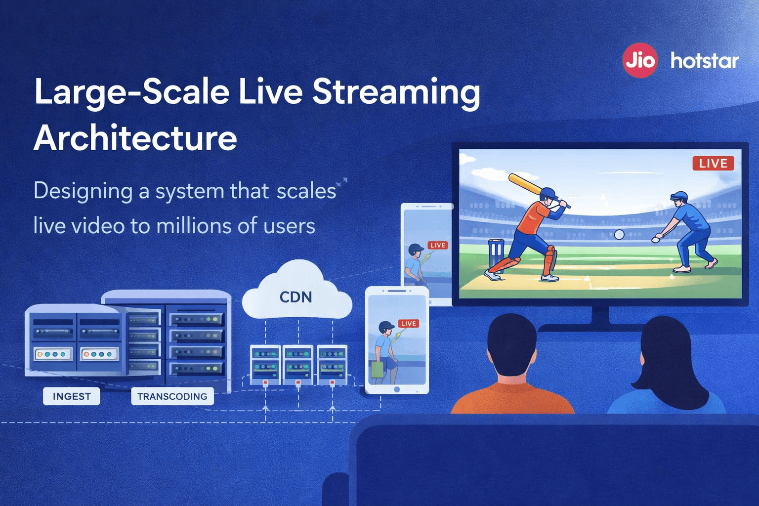 How Jio Hotstar Scales Live Streaming to Millions During IPL